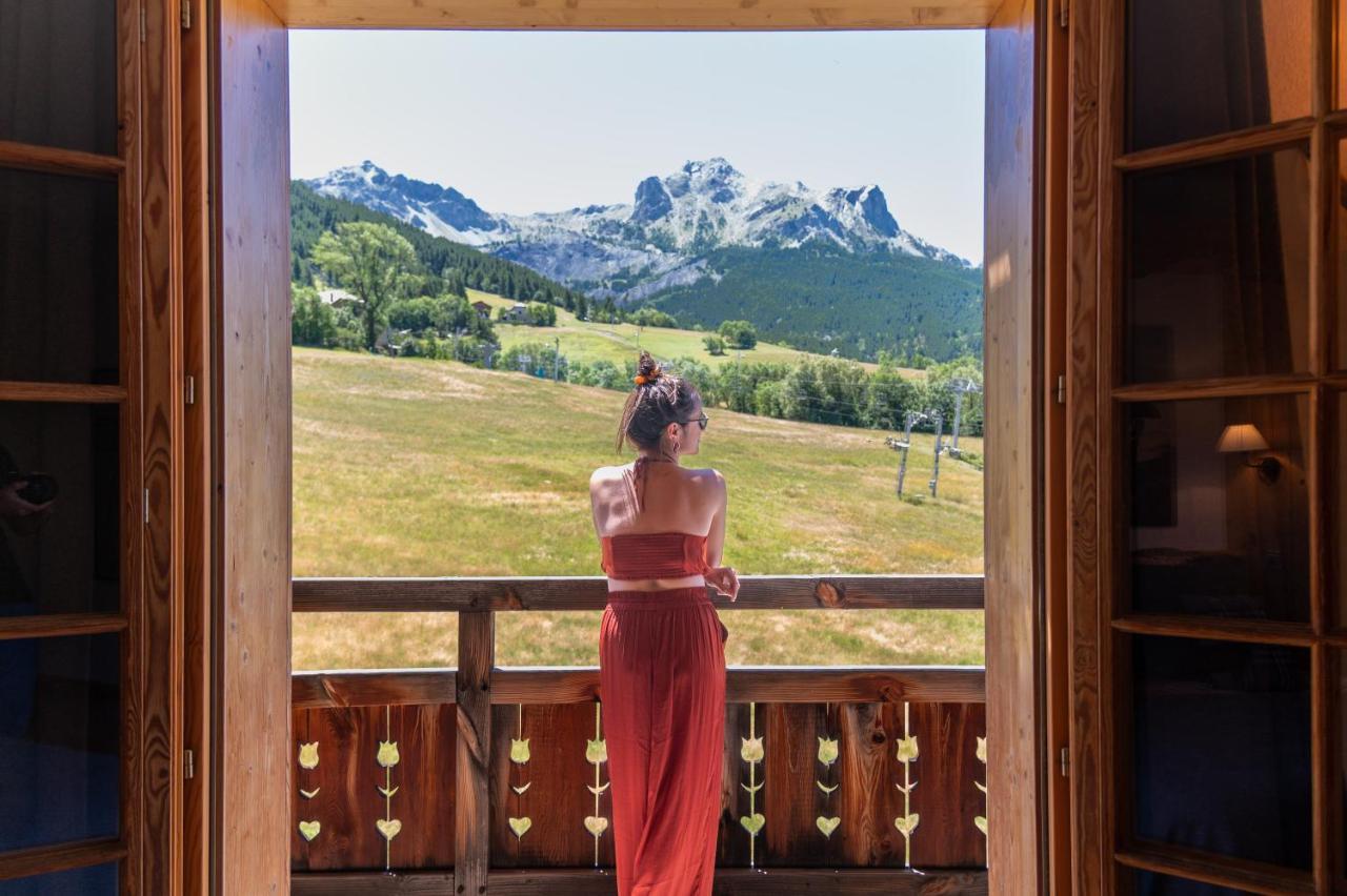 Montana Chalet Hotel & Spa Le Sauze Eksteriør bilde