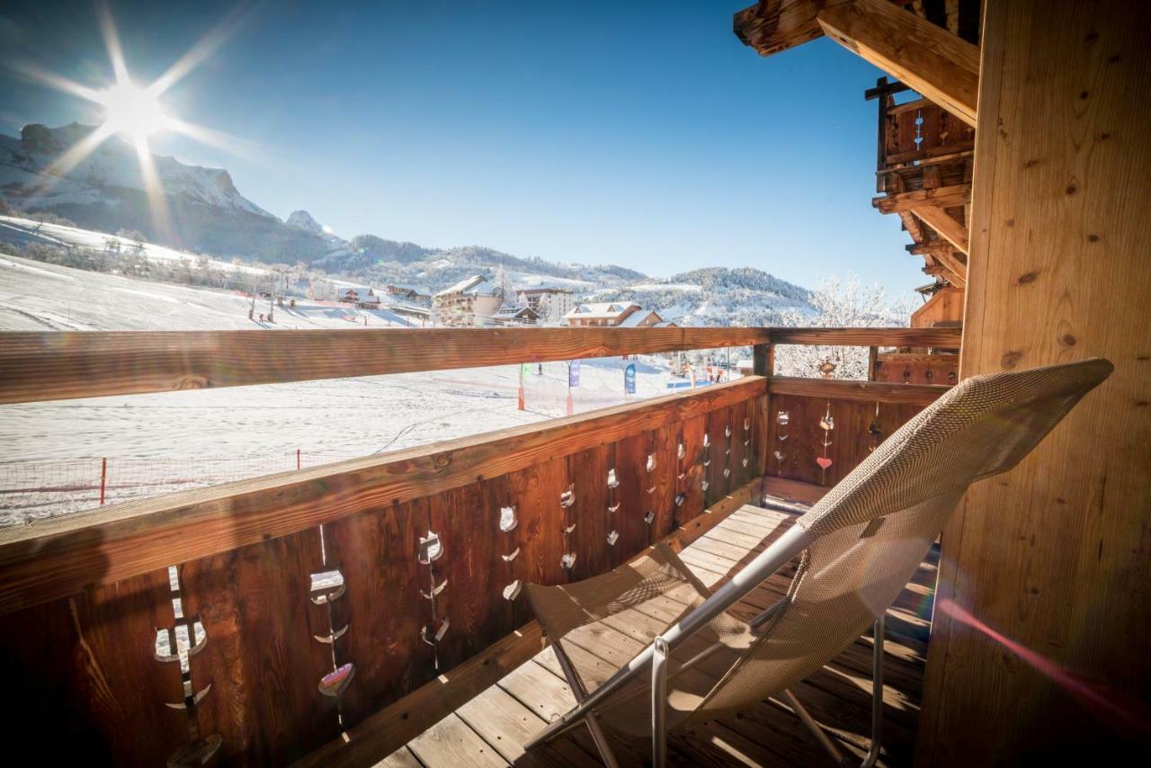 Montana Chalet Hotel & Spa Le Sauze Eksteriør bilde